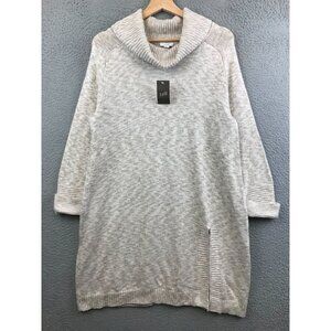 New J Jill Pure Jill M Cowl Neck  Tunic Sweater Raglan Sleeve